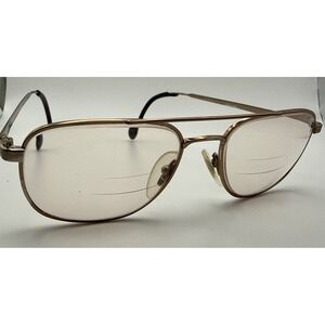 Charmant Titanium Perfection EyeglassFrame CH8108 BR GUNMETAL 55-18-140 Vintage